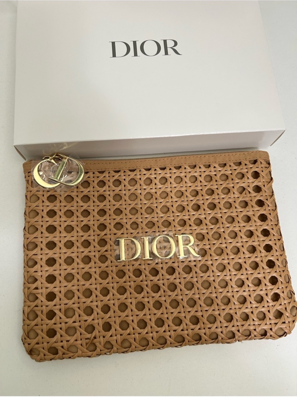 Dior beauty cosmetic bag